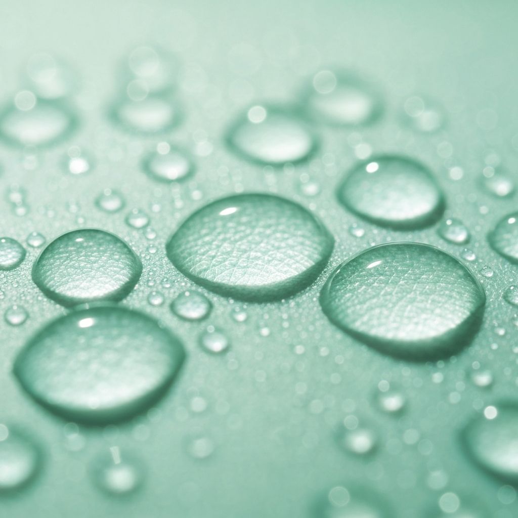 Hautfeuchtigkeit Konzept